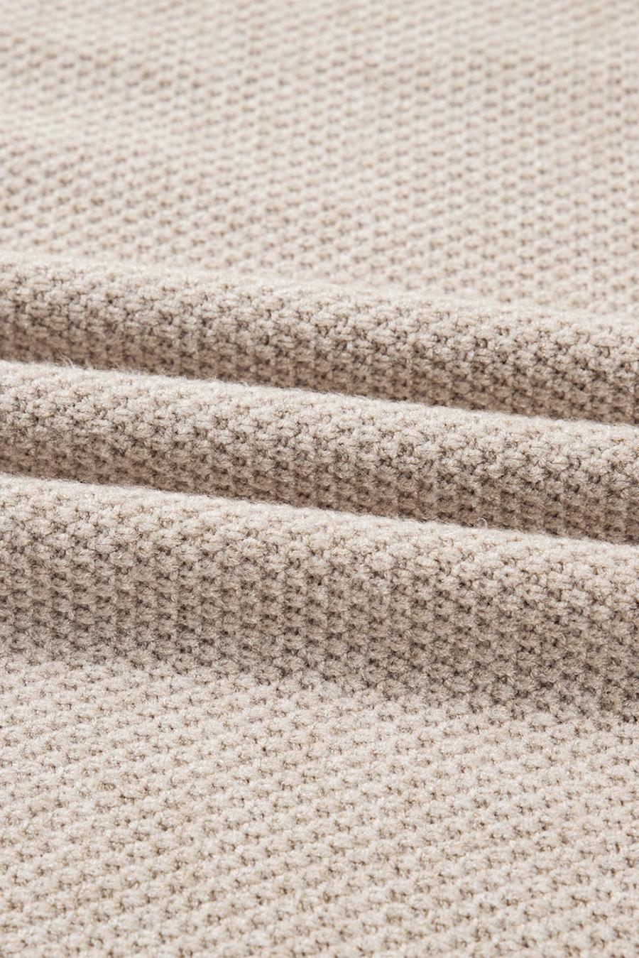 Mujer | Suéter De Punto Con Detalle De Mangas A Rayas Y Bloques De Color Pergamino